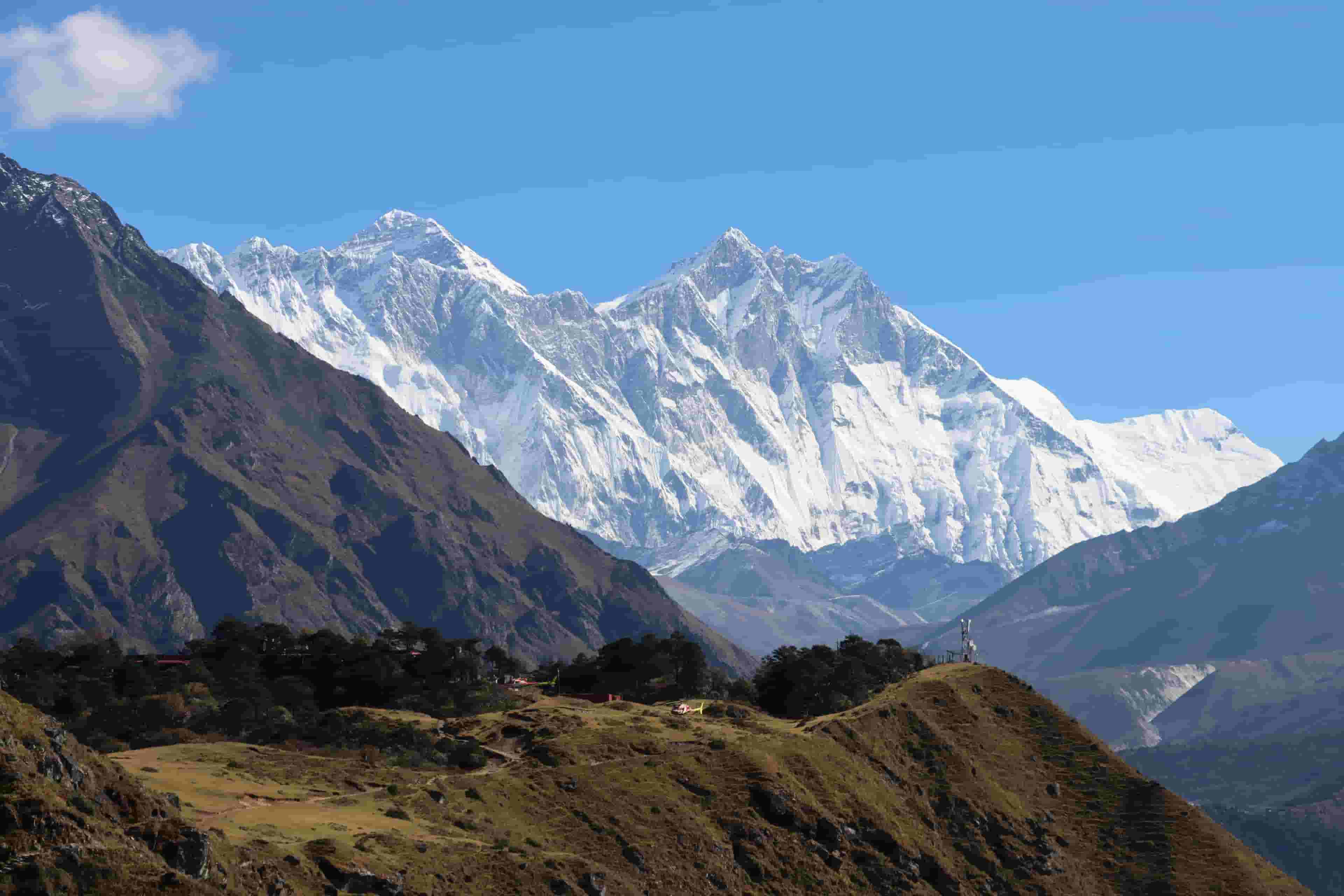 Tengboche Monastery at 3,867 m in the Everest region