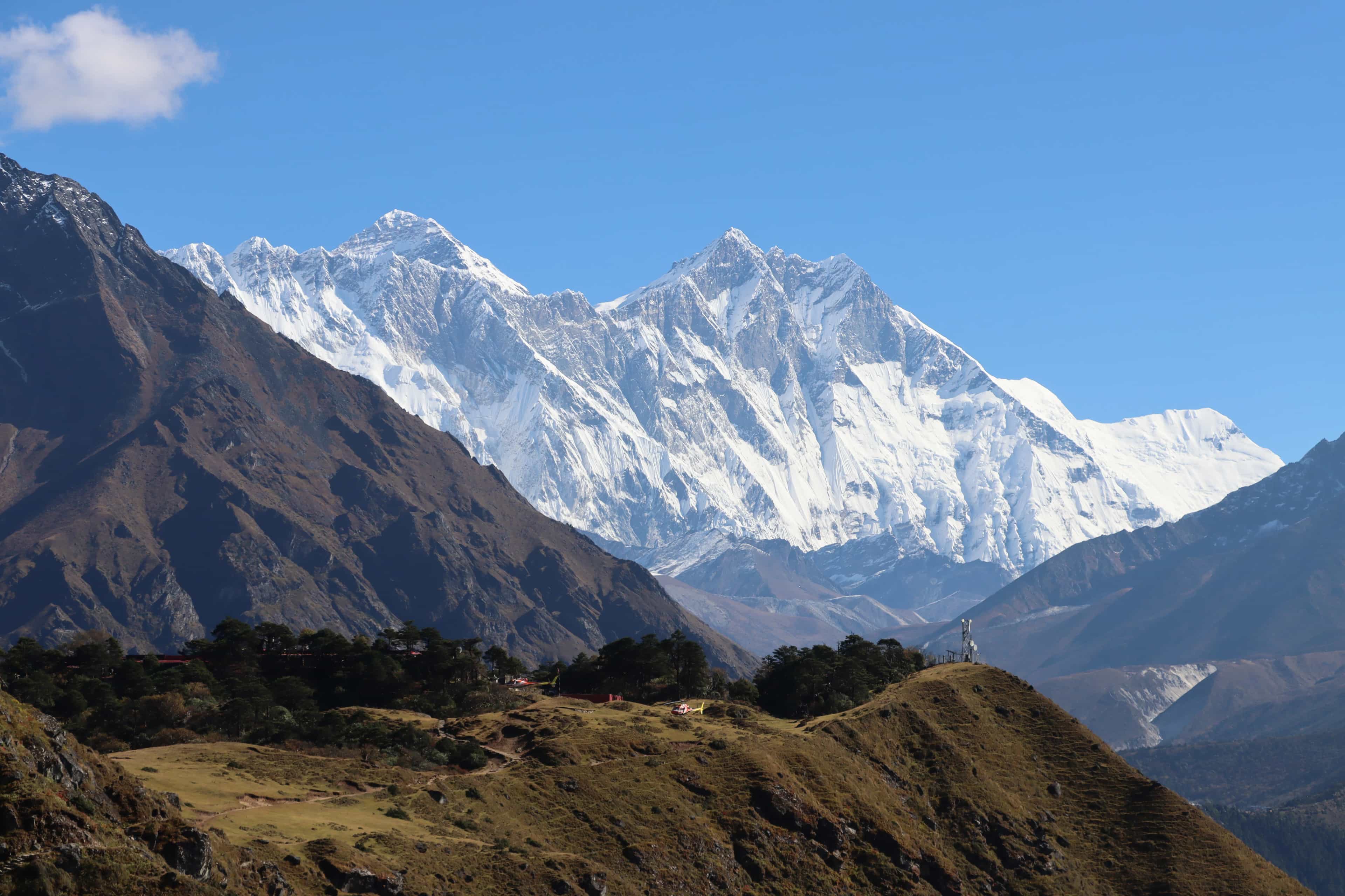 Tengboche Monastery at 3,867 m in the Everest region